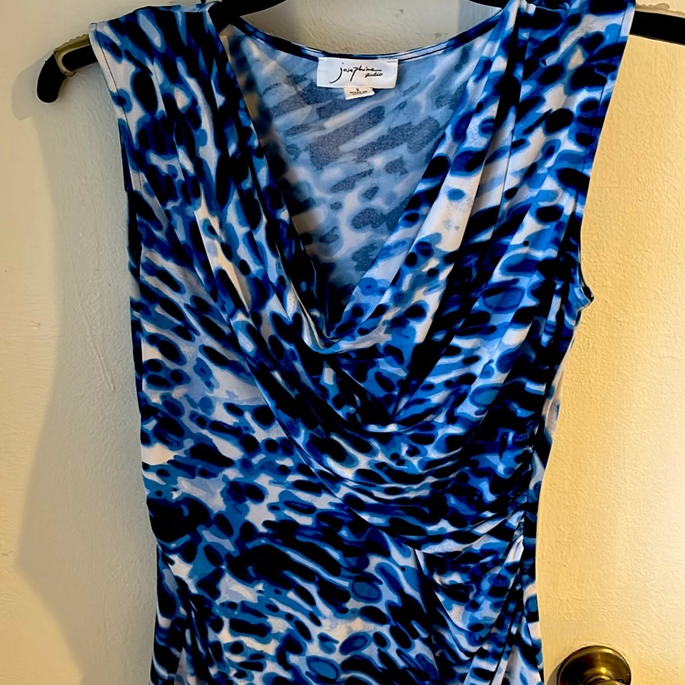 Beautiful blue and white shirt